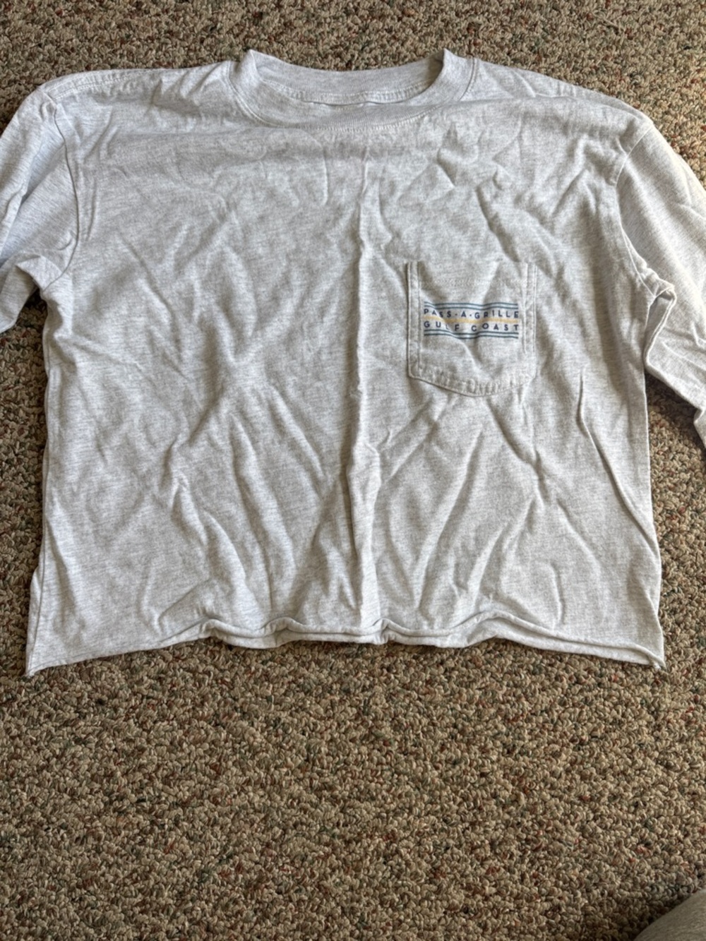 Pass-A-Grill Golf Shores Cropped Long sleeve